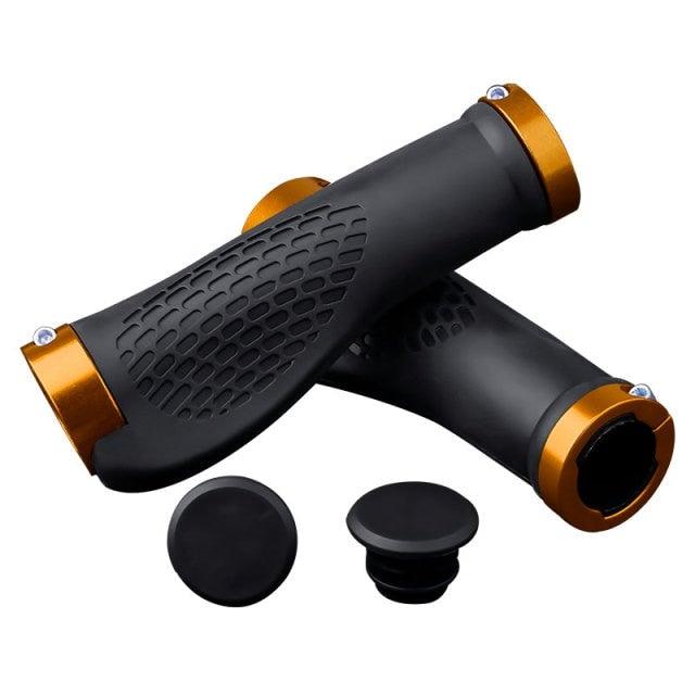 Soft Bicycle Grip Shock Absorption Road Bike Handlebar Cover Aluminium Alloy Lock Rubber Anti - slip Cycling Handle Grips Bike Handle Non Slip Soft Rubber Grips Mountain Bicycle Lock On Handle Bar - UrbanCycling.com