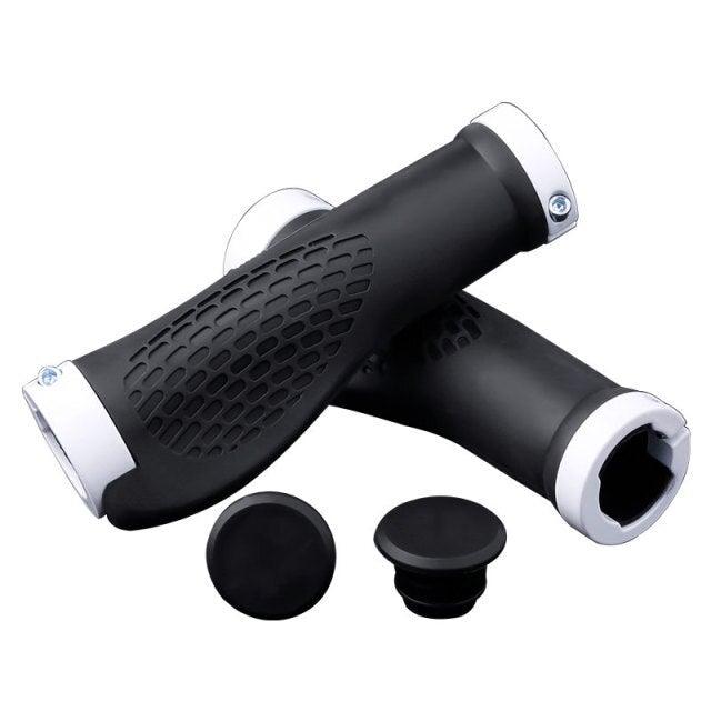 Soft Bicycle Grip Shock Absorption Road Bike Handlebar Cover Aluminium Alloy Lock Rubber Anti - slip Cycling Handle Grips Bike Handle Non Slip Soft Rubber Grips Mountain Bicycle Lock On Handle Bar - UrbanCycling.com