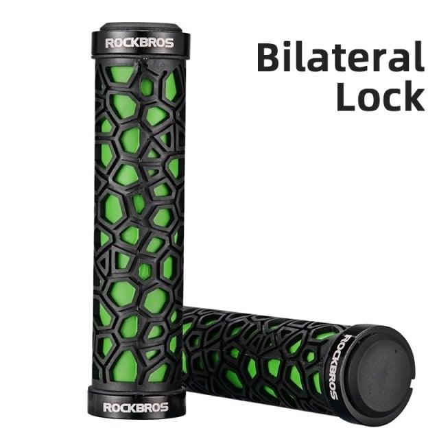 Sponge Bicycle Grips Handle Anti - Skid 3D Silicone Grip Cycling Handlebar Ultralight Bike Grips Foam Single Lock On Bicycle Handle Bar Soft Comfortable Non - Slip Bike Handle Grips For Mountain Beach Cruiser Scooter - UrbanCycling.com