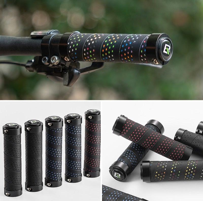 Sponge Bicycle Grips Handle Anti - Skid 3D Silicone Grip Cycling Handlebar Ultralight Bike Grips Foam Single Lock On Bicycle Handle Bar Soft Comfortable Non - Slip Bike Handle Grips For Mountain Beach Cruiser Scooter - UrbanCycling.com