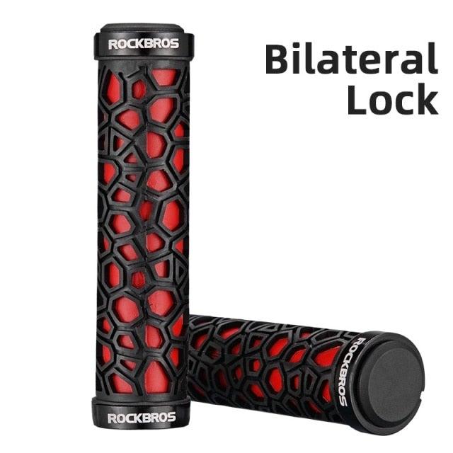 Sponge Bicycle Grips Handle Anti - Skid 3D Silicone Grip Cycling Handlebar Ultralight Bike Grips Foam Single Lock On Bicycle Handle Bar Soft Comfortable Non - Slip Bike Handle Grips For Mountain Beach Cruiser Scooter - UrbanCycling.com