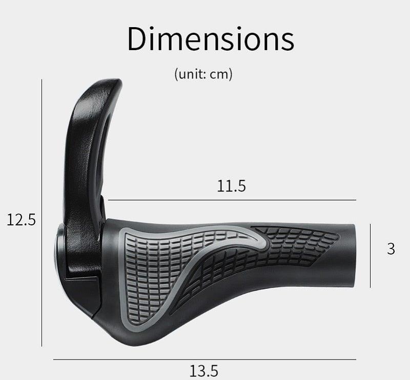 Sponge Bicycle Grips Handle Anti - Skid 3D Silicone Grip Cycling Handlebar Ultralight Bike Grips Foam Single Lock On Bicycle Handle Bar Soft Comfortable Non - Slip Bike Handle Grips For Mountain Beach Cruiser Scooter - UrbanCycling.com