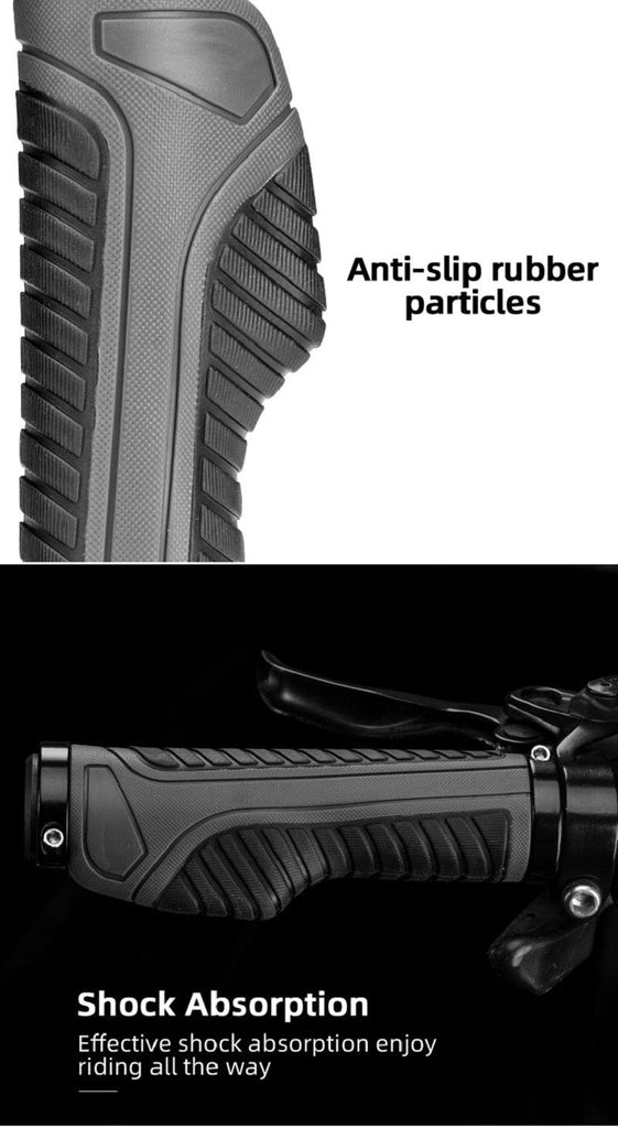 Sponge Bicycle Grips Handle Anti - Skid 3D Silicone Grip Cycling Handlebar Ultralight Bike Grips Foam Single Lock On Bicycle Handle Bar Soft Comfortable Non - Slip Bike Handle Grips For Mountain Beach Cruiser Scooter - UrbanCycling.com