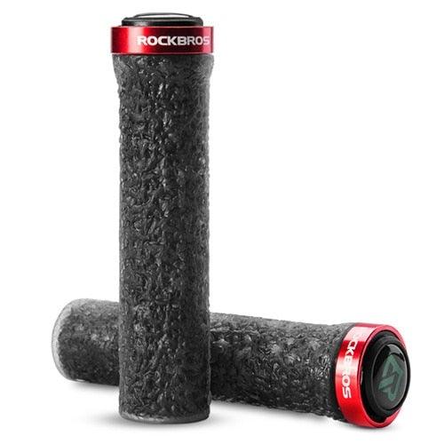 Sponge Bicycle Grips Handle Anti - Skid 3D Silicone Grip Cycling Handlebar Ultralight Bike Grips Foam Single Lock On Bicycle Handle Bar Soft Comfortable Non - Slip Bike Handle Grips For Mountain Beach Cruiser Scooter - UrbanCycling.com