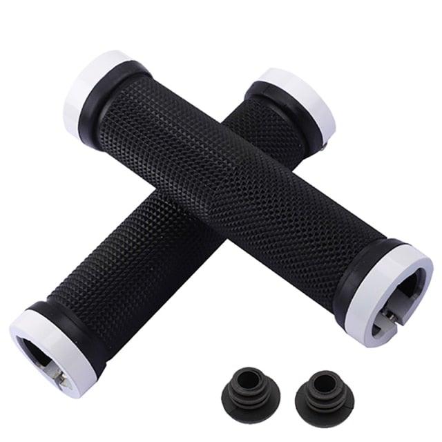 Sponge Bicycle Grips Handle Anti - Skid 3D Silicone Grip Cycling Handlebar Ultralight Bike Grips Foam Single Lock On Bicycle Handle Bar Soft Comfortable Non - Slip Bike Handle Grips For Mountain Beach Cruiser Scooter - UrbanCycling.com