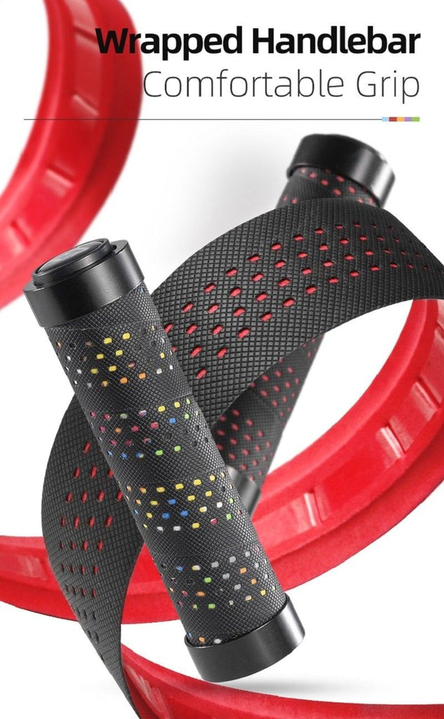 Sponge Bicycle Grips Handle Anti - Skid 3D Silicone Grip Cycling Handlebar Ultralight Bike Grips Foam Single Lock On Bicycle Handle Bar Soft Comfortable Non - Slip Bike Handle Grips For Mountain Beach Cruiser Scooter - UrbanCycling.com