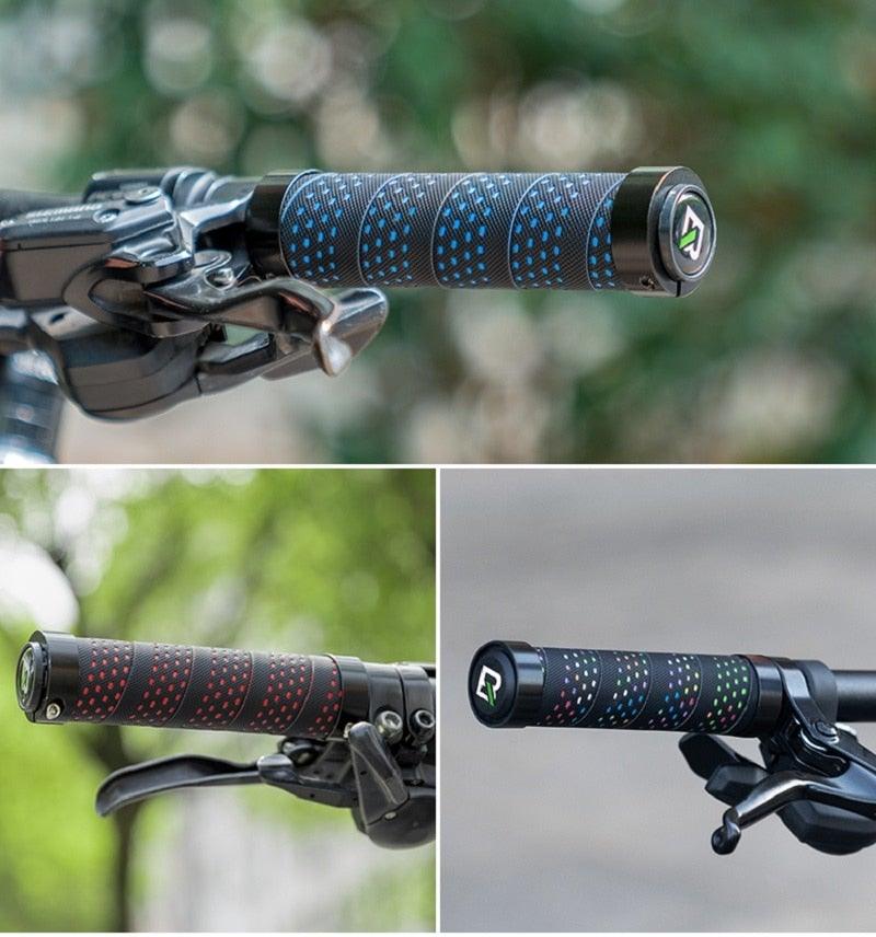 Sponge Bicycle Grips Handle Anti - Skid 3D Silicone Grip Cycling Handlebar Ultralight Bike Grips Foam Single Lock On Bicycle Handle Bar Soft Comfortable Non - Slip Bike Handle Grips For Mountain Beach Cruiser Scooter - UrbanCycling.com