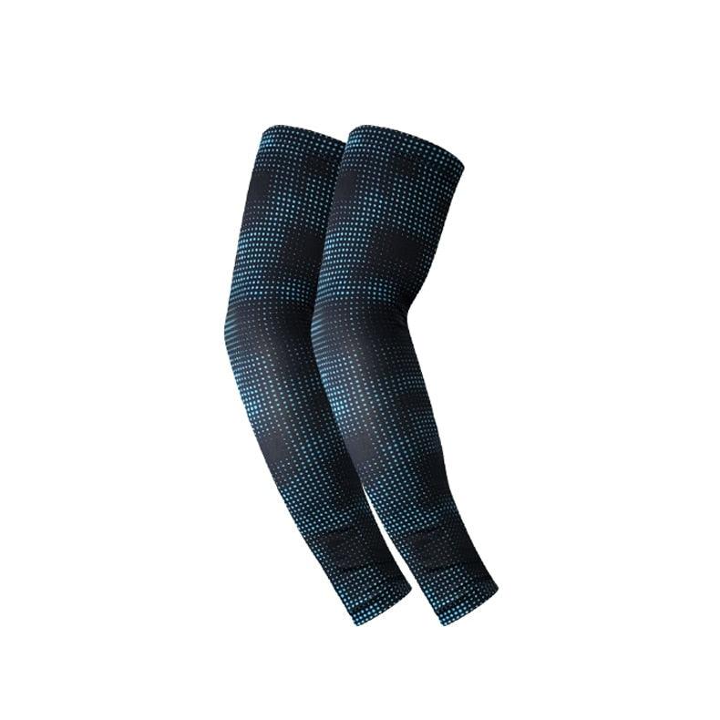 Sports Compression Arm Sleeve Basketball Cycling Arm Warmer Long Sun Sleeves For Men & Women Perfect For Cycling Driving Running Basketball Football & Outdoor Activities Summer Running UV Protection Volleyball Arm Covers - UrbanCycling.com