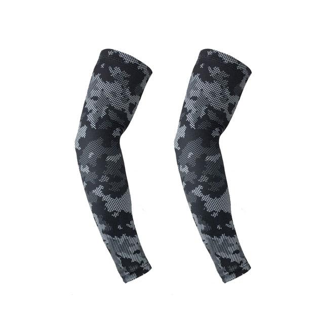 Sports Compression Arm Sleeve Basketball Cycling Arm Warmer Long Sun Sleeves For Men & Women Perfect For Cycling Driving Running Basketball Football & Outdoor Activities Summer Running UV Protection Volleyball Arm Covers - UrbanCycling.com