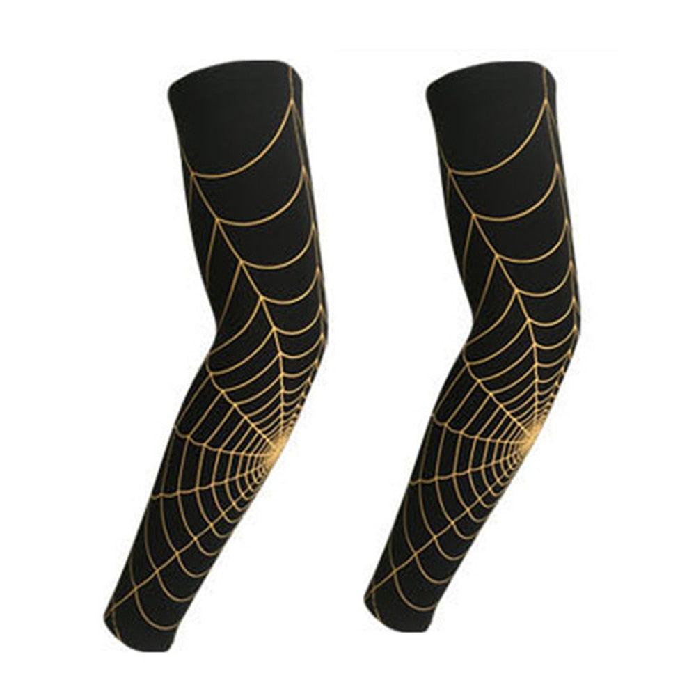 Sports Compression Arm Sleeve Basketball Cycling Arm Warmer Long Sun Sleeves For Men & Women Perfect For Cycling Driving Running Basketball Football & Outdoor Activities Summer Running UV Protection Volleyball Arm Covers - UrbanCycling.com