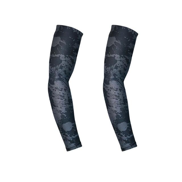Sports Compression Arm Sleeve Basketball Cycling Arm Warmer Long Sun Sleeves For Men & Women Perfect For Cycling Driving Running Basketball Football & Outdoor Activities Summer Running UV Protection Volleyball Arm Covers - UrbanCycling.com