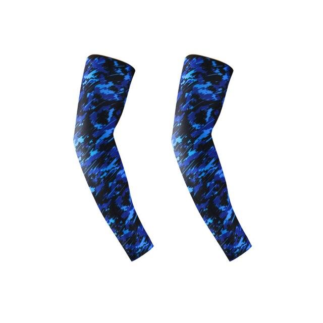 Sports Compression Arm Sleeve Basketball Cycling Arm Warmer Long Sun Sleeves For Men & Women Perfect For Cycling Driving Running Basketball Football & Outdoor Activities Summer Running UV Protection Volleyball Arm Covers - UrbanCycling.com