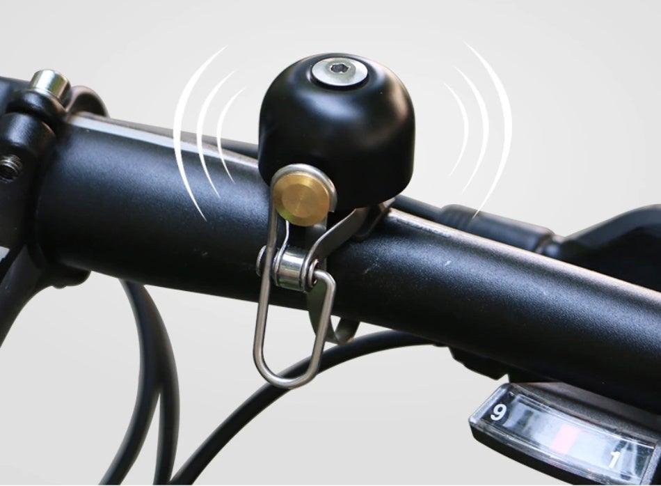 Stainless Bicycle Bell Ring Bike Horn Ordinary Handlebar Bell Horn Crisp Sound Safety Bike Alarm Bell With Mounting Lock Plate Bicycle Bike Bell Classic Bicycle Bell Makes Loud Sound For Road Bike Mountain Bike Sports - UrbanCycling.com