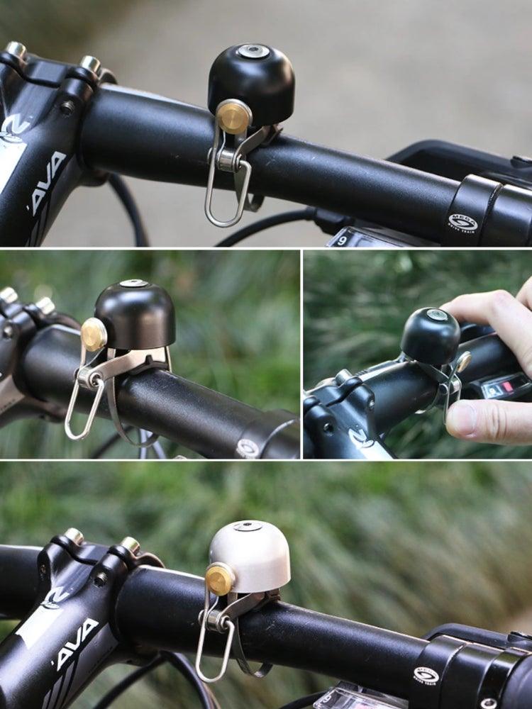 Stainless Bicycle Bell Ring Bike Horn Ordinary Handlebar Bell Horn Crisp Sound Safety Bike Alarm Bell With Mounting Lock Plate Bicycle Bike Bell Classic Bicycle Bell Makes Loud Sound For Road Bike Mountain Bike Sports - UrbanCycling.com