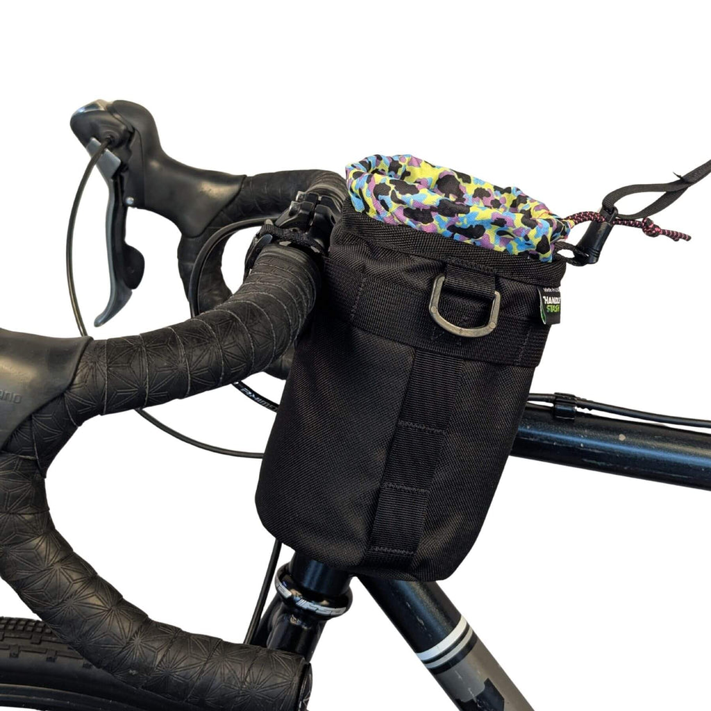 Stem Bag - Black & Party Panther - UrbanCycling.com