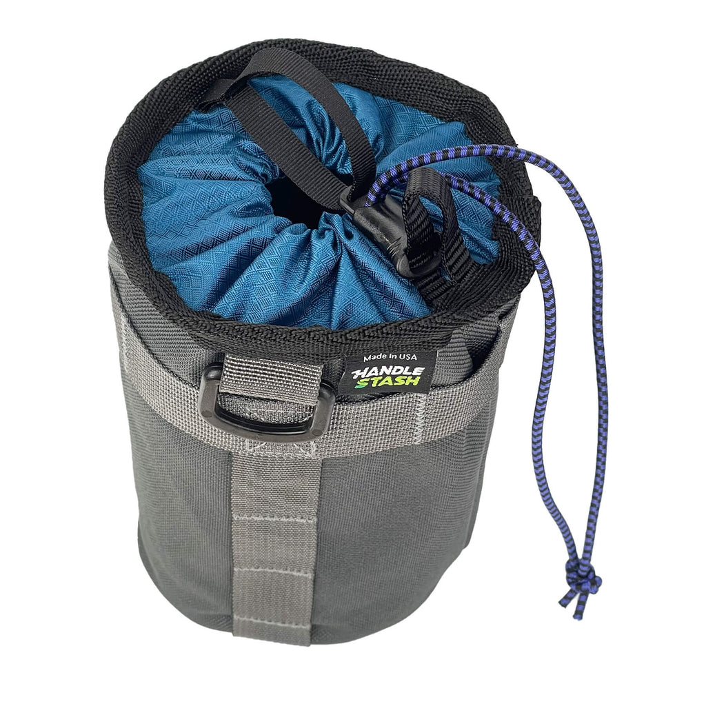 Stem Bag - Charcoal & Blucifer - UrbanCycling.com