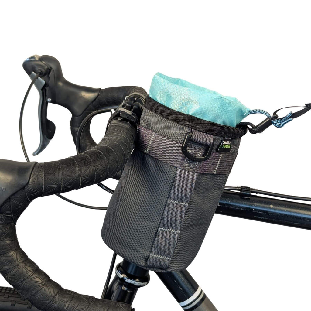 Stem Bag - Charcoal & Influencer Blue - UrbanCycling.com
