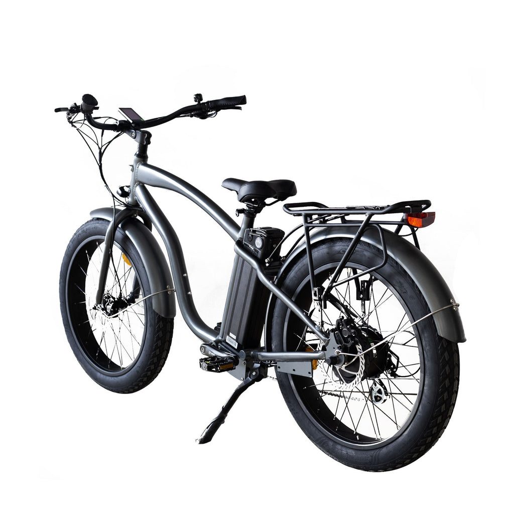 Step Over 24x3 - 52v Beach Cruiser Electric Bike - UrbanCycling.com