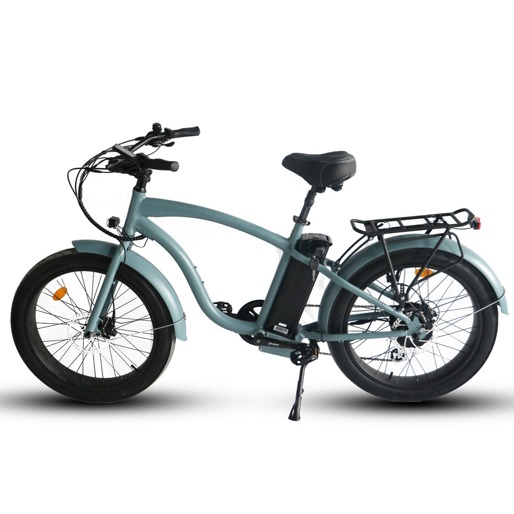 Step Over 24x3 - 52v Beach Cruiser Electric Bike - UrbanCycling.com