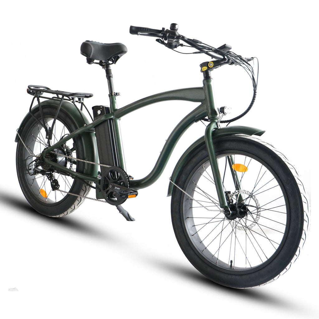 Step Over 24x3 - 52v Beach Cruiser Electric Bike - UrbanCycling.com