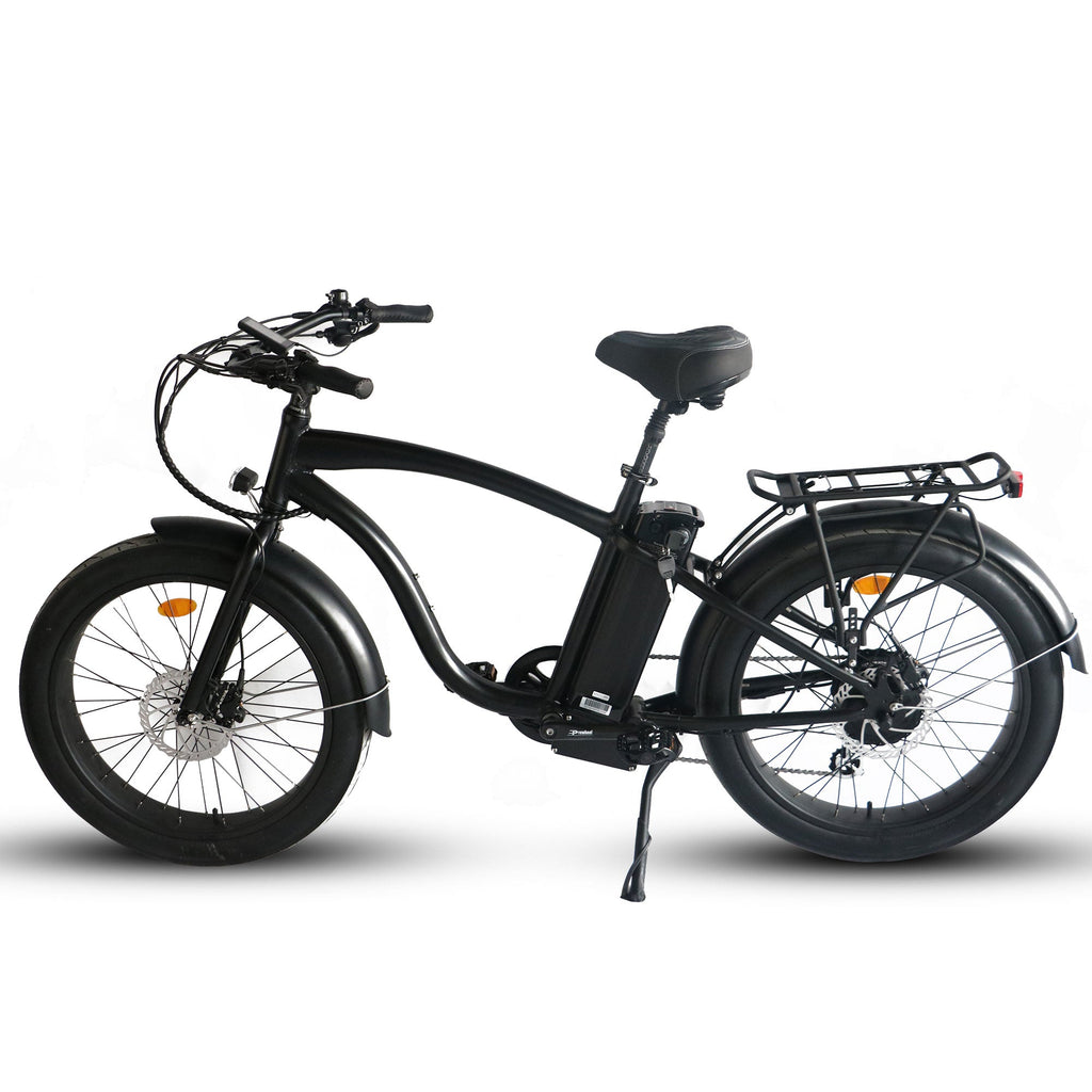 Step Over 24x3 - 52v Beach Cruiser Electric Bike - UrbanCycling.com