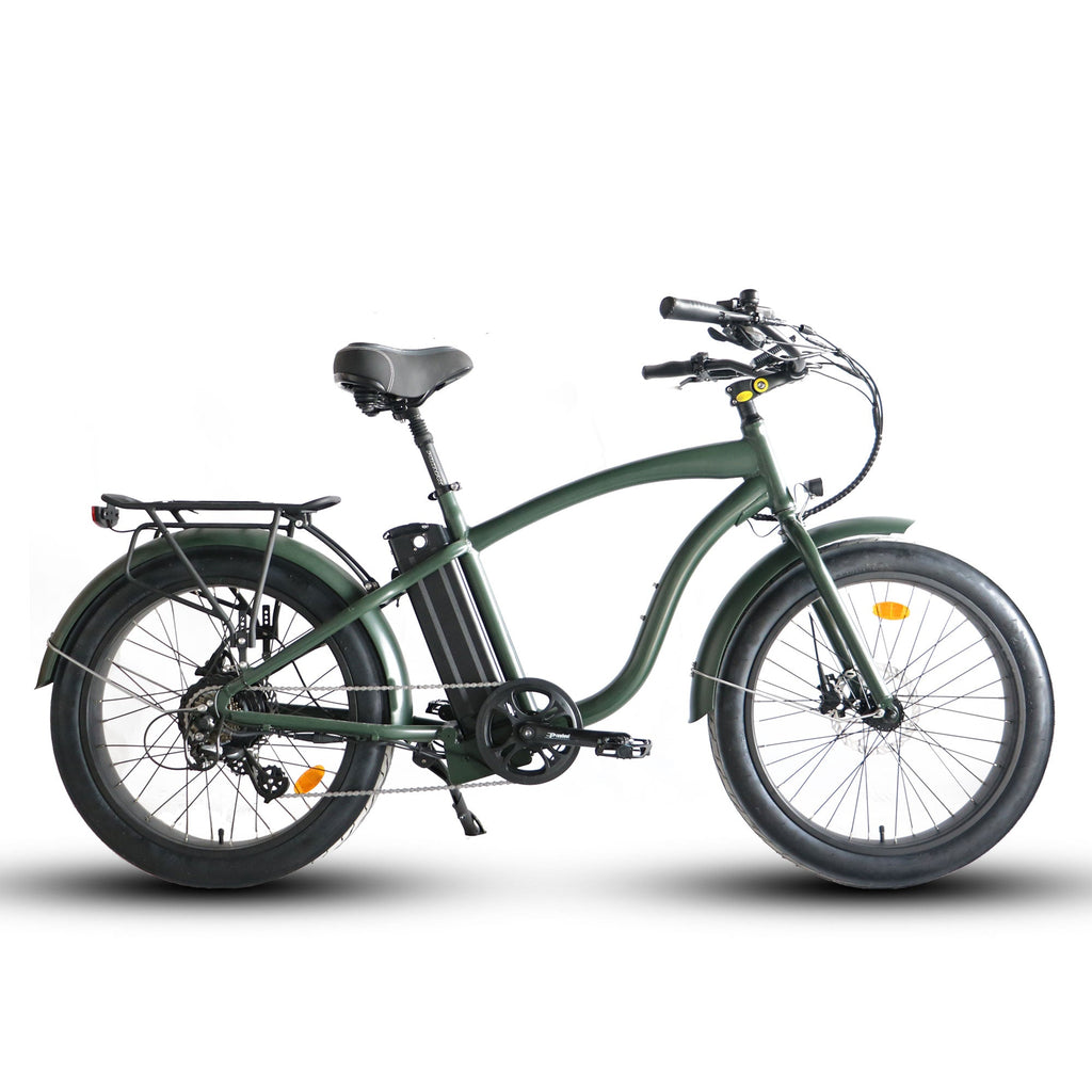 Step Over 24x3 - 52v Beach Cruiser Electric Bike - UrbanCycling.com