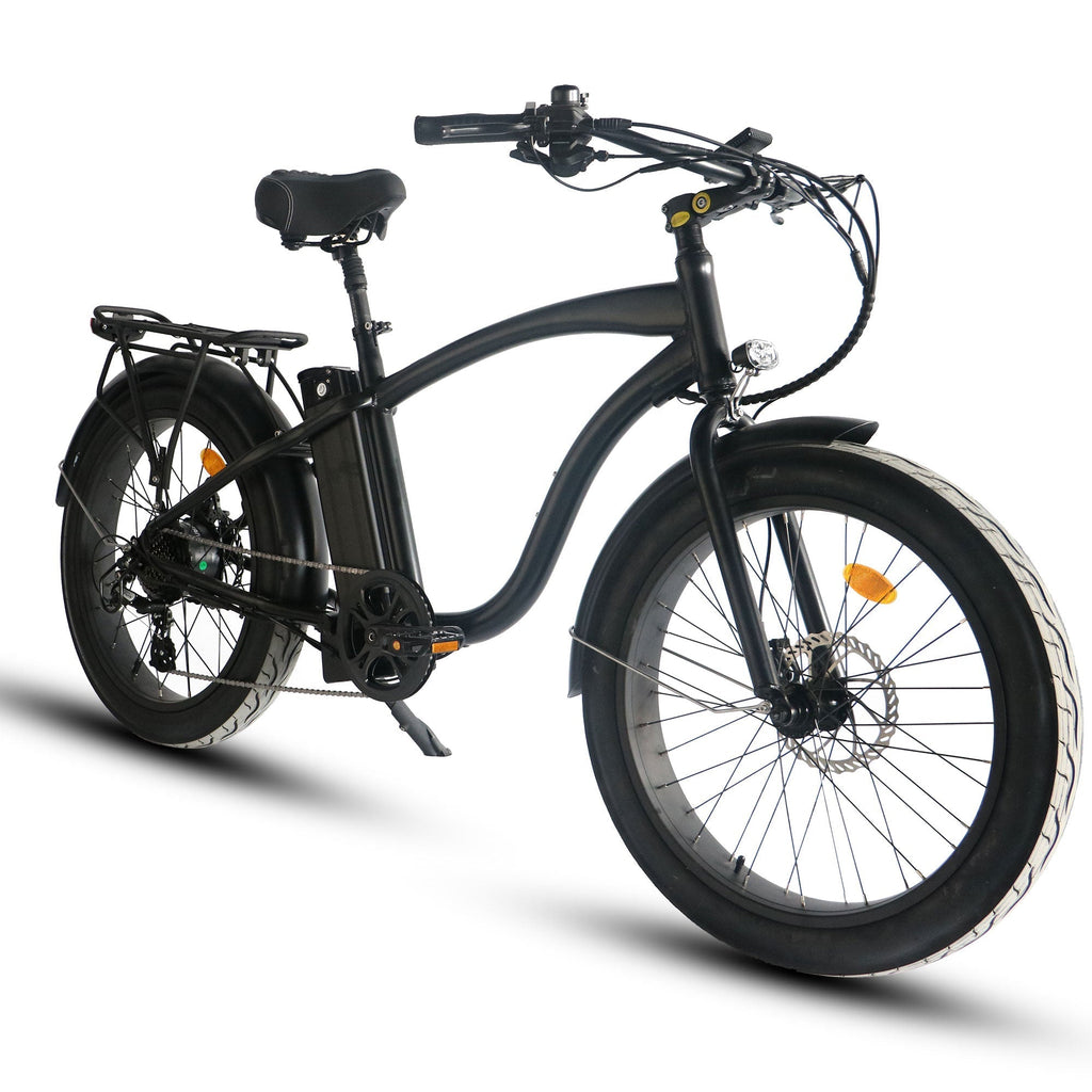 Step Over 24x3 - 52v Beach Cruiser Electric Bike - UrbanCycling.com