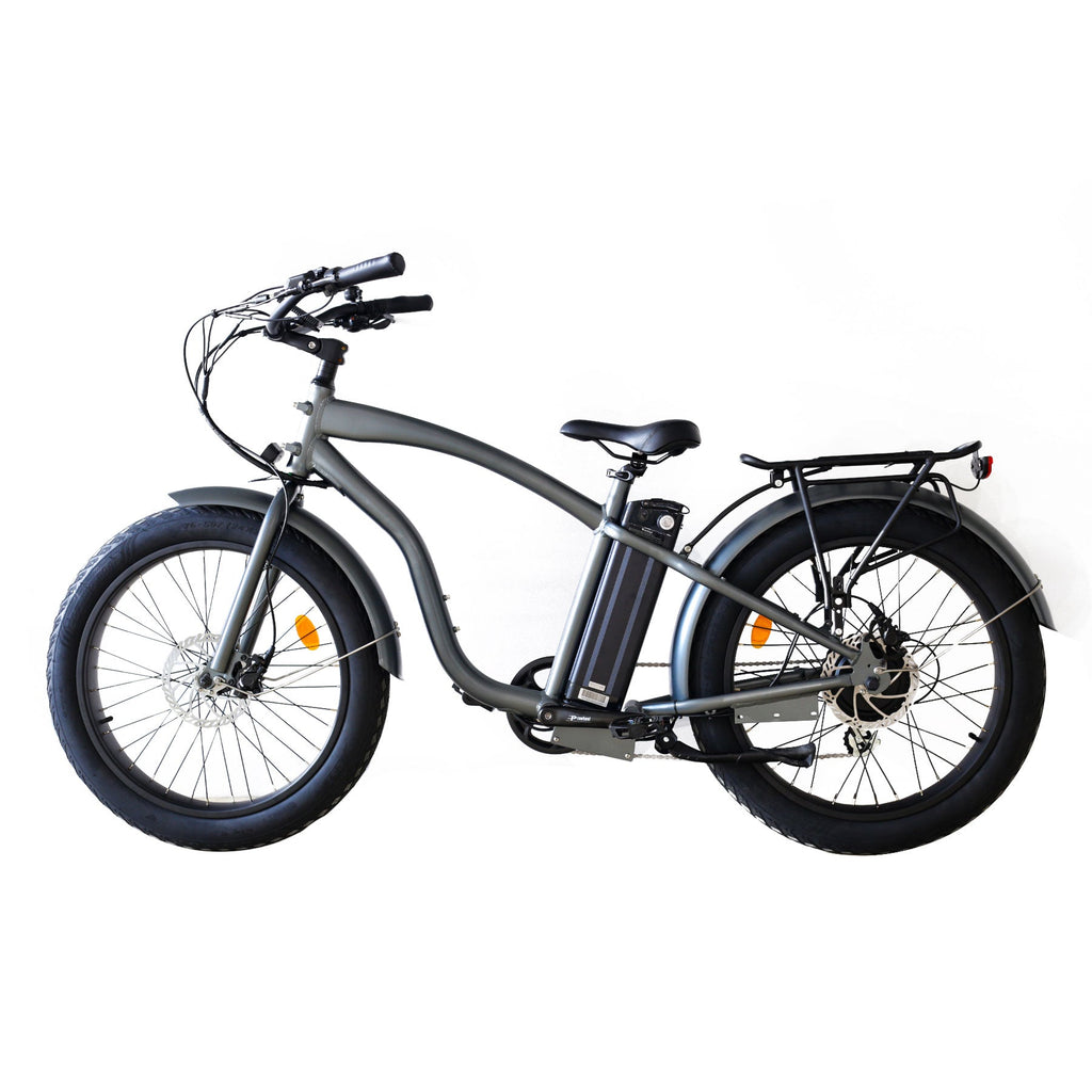 Step Over 24x3 - 52v Beach Cruiser Electric Bike - UrbanCycling.com