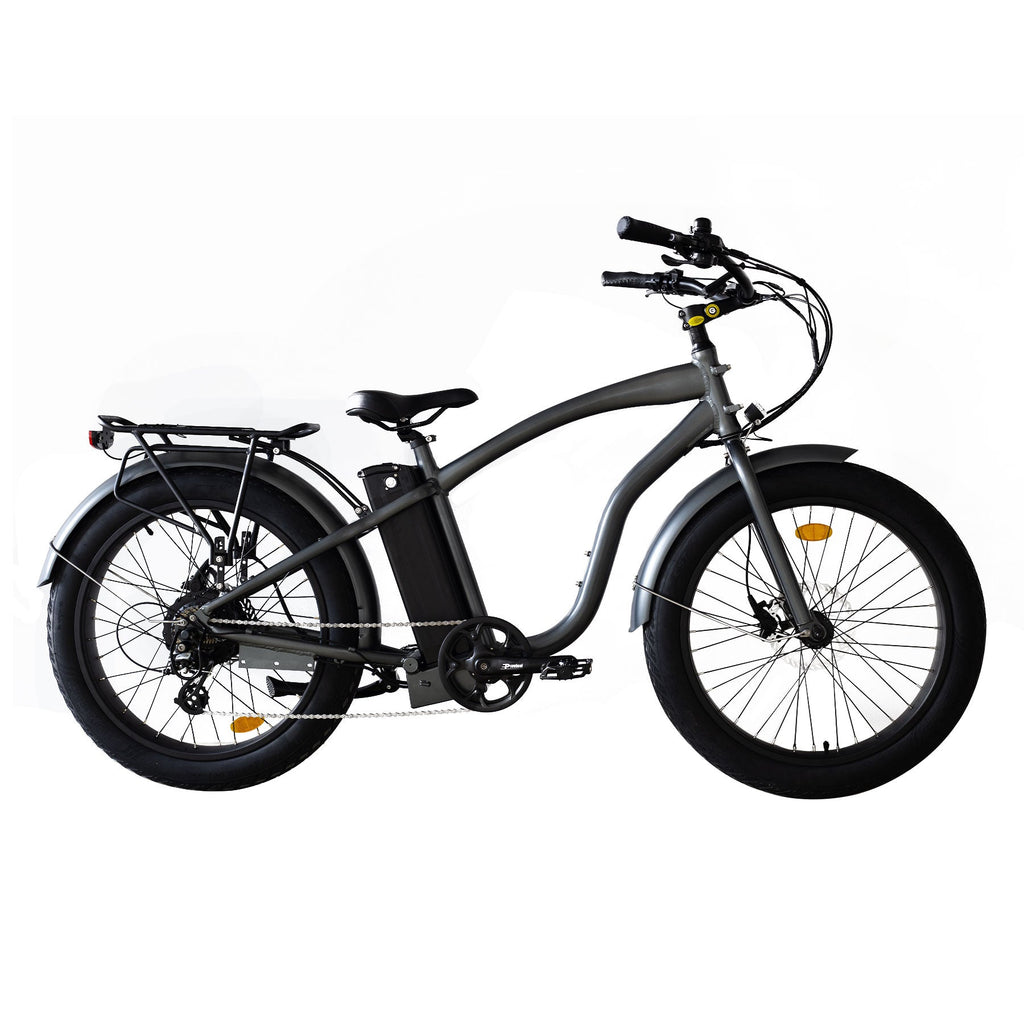 Step Over 24x3 - 52v Beach Cruiser Electric Bike - UrbanCycling.com