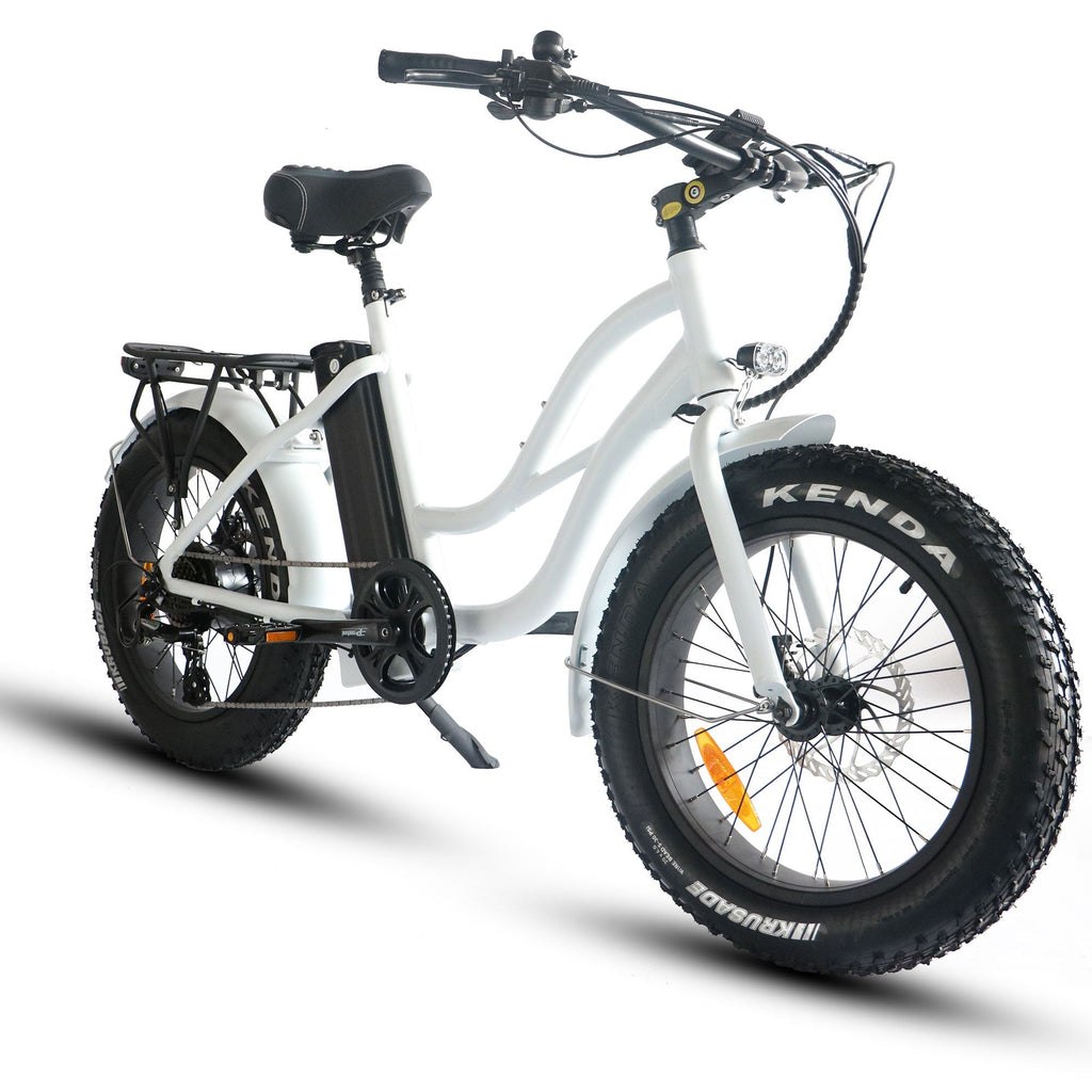 Step Thru Mini 20x4 - 52v Beach Cruiser Electric Bike - UrbanCycling.com