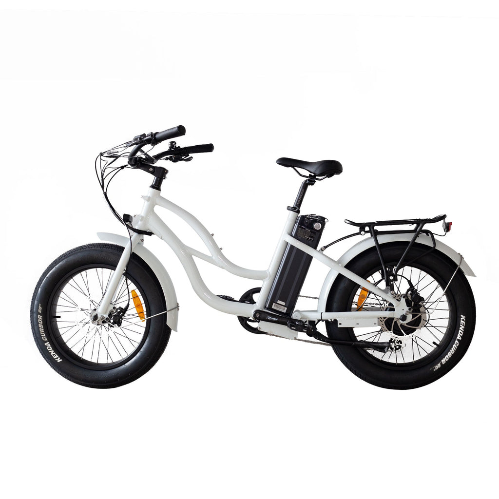 Step Thru Mini 20x4 - 52v Beach Cruiser Electric Bike - UrbanCycling.com