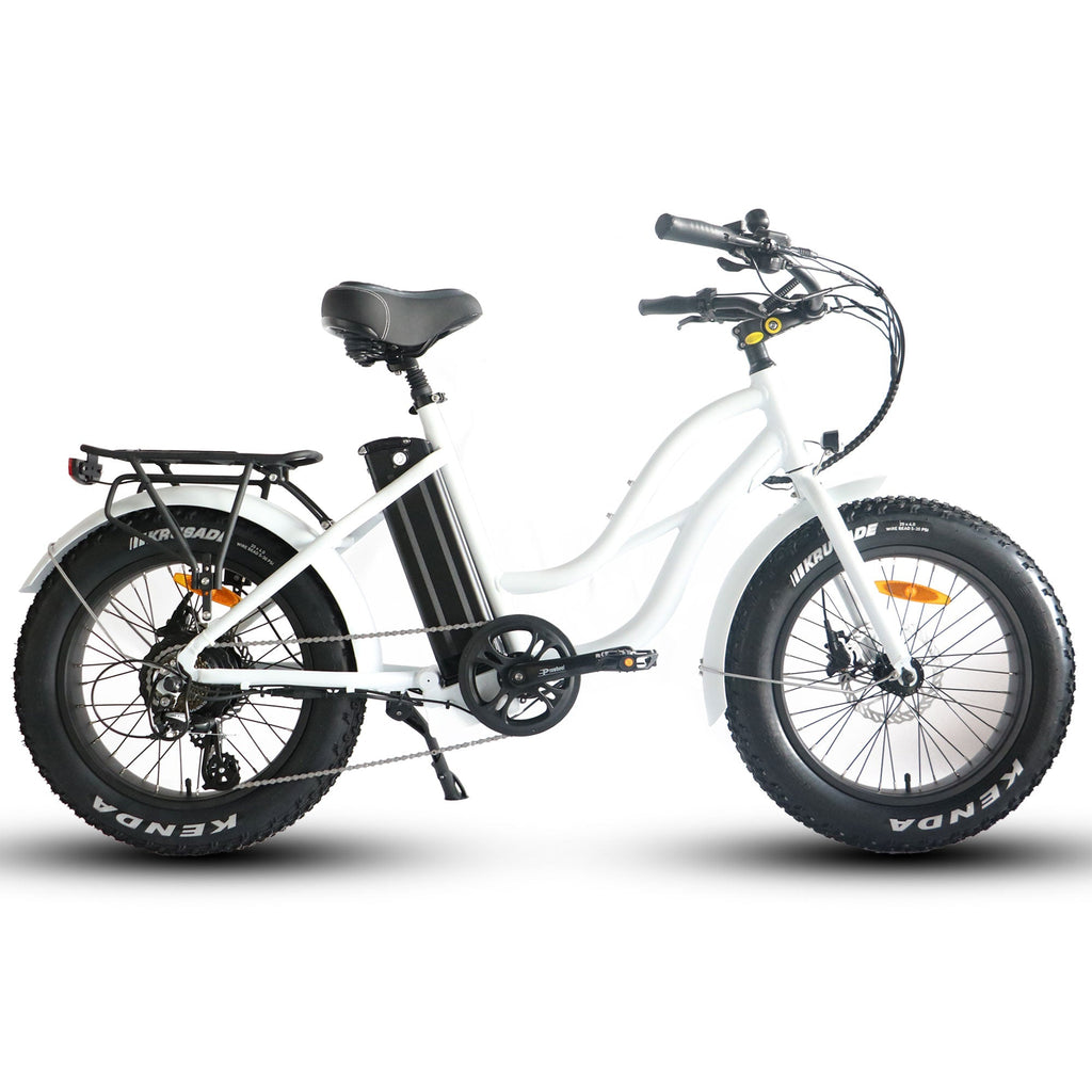 Step Thru Mini 20x4 - 52v Beach Cruiser Electric Bike - UrbanCycling.com