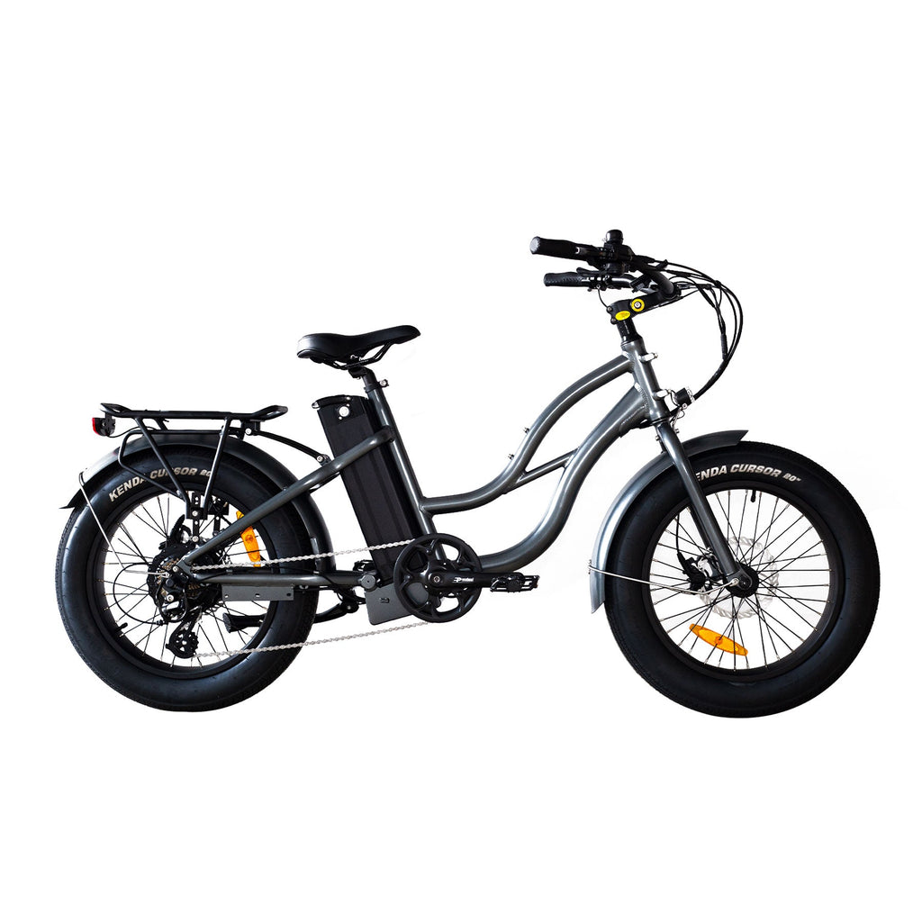 Step Thru Mini 20x4 - 52v Beach Cruiser Electric Bike - UrbanCycling.com