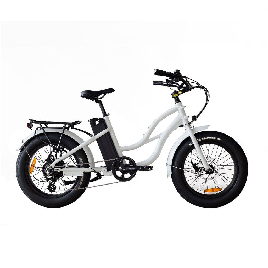 Step Thru Mini 20x4 - 52v Beach Cruiser Electric Bike - UrbanCycling.com