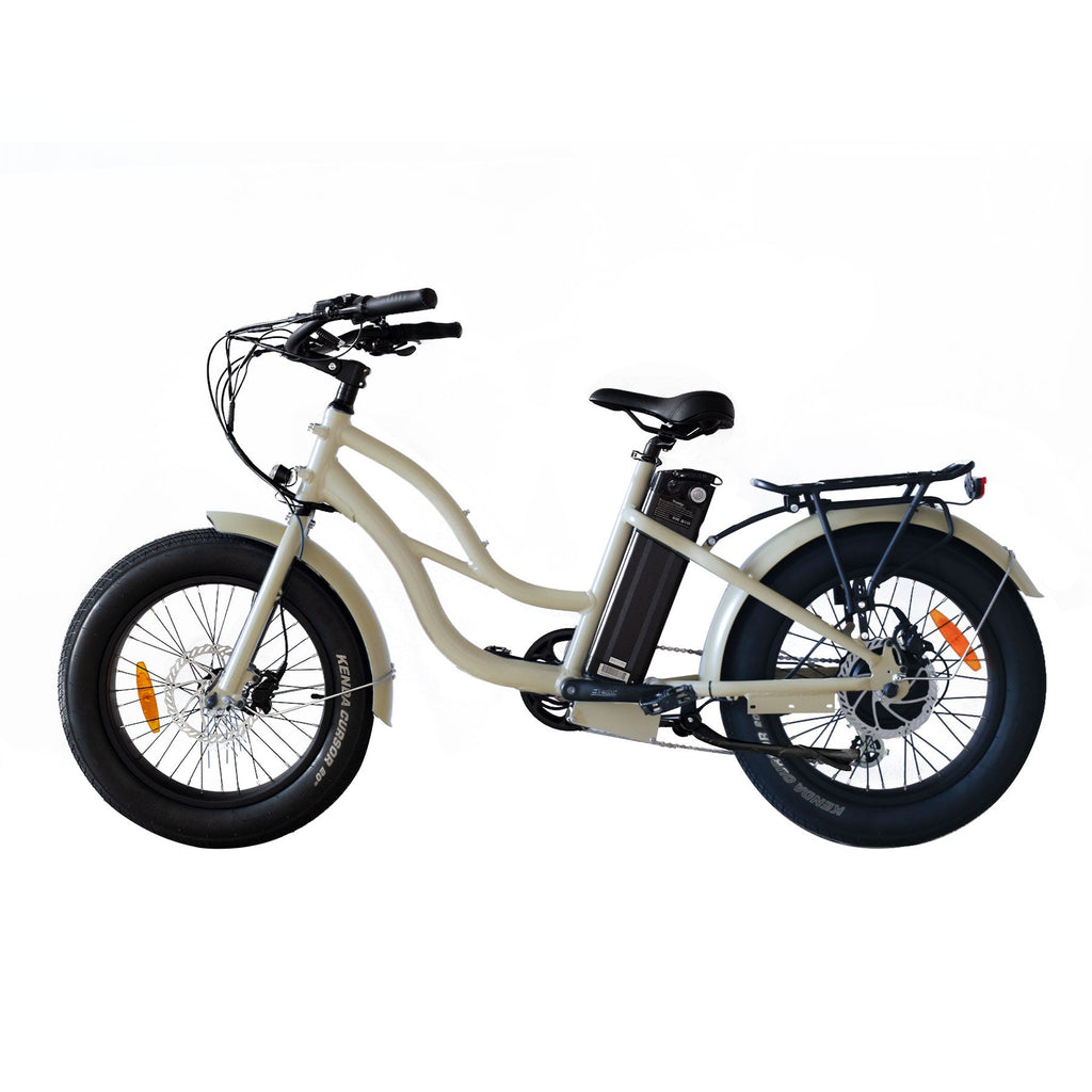 Step Thru Mini 20x4 - 52v Beach Cruiser Electric Bike - UrbanCycling.com