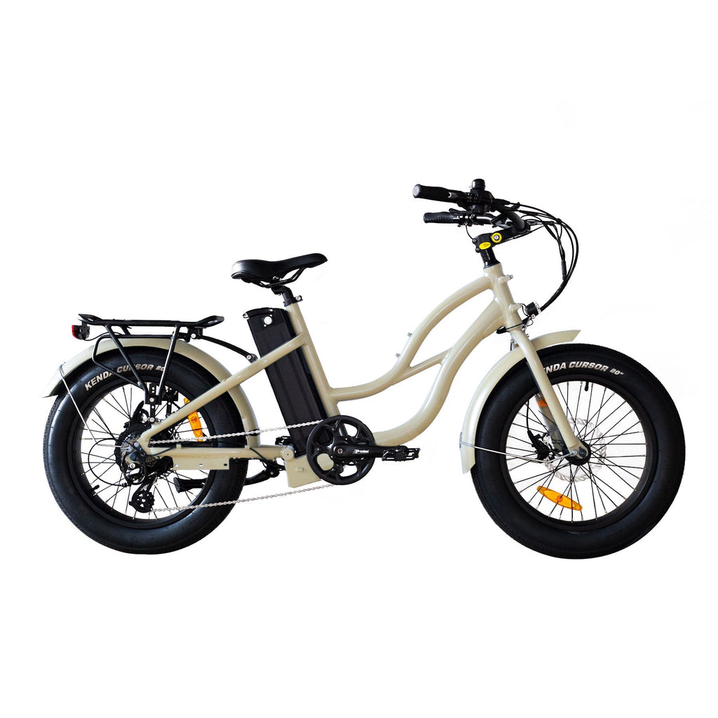 Step Thru Mini 20x4 - 52v Beach Cruiser Electric Bike - UrbanCycling.com