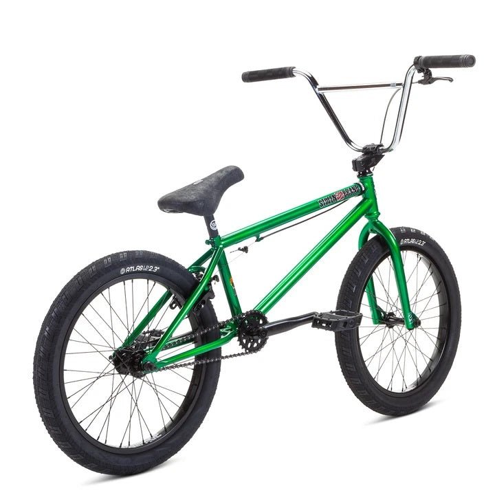 Stolen 2021 Heist 20" Complete BMX Bike - Dark Green/Chrome - UrbanCycling.com