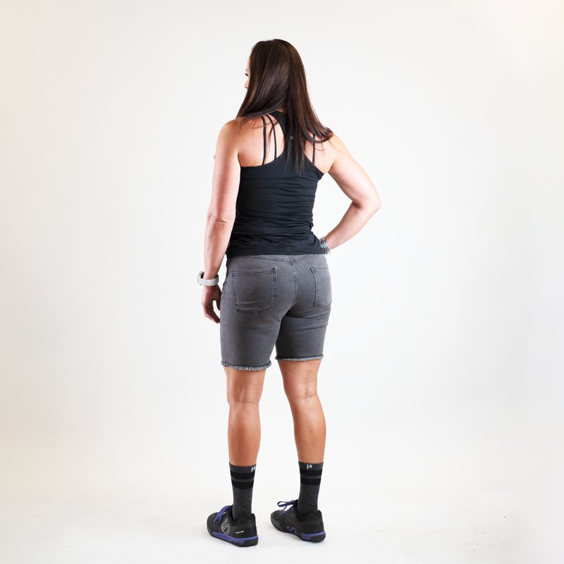 Stretch Jorts - Faded Grey - UrbanCycling.com