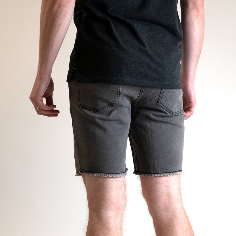 Stretch Jorts - Faded Grey - UrbanCycling.com