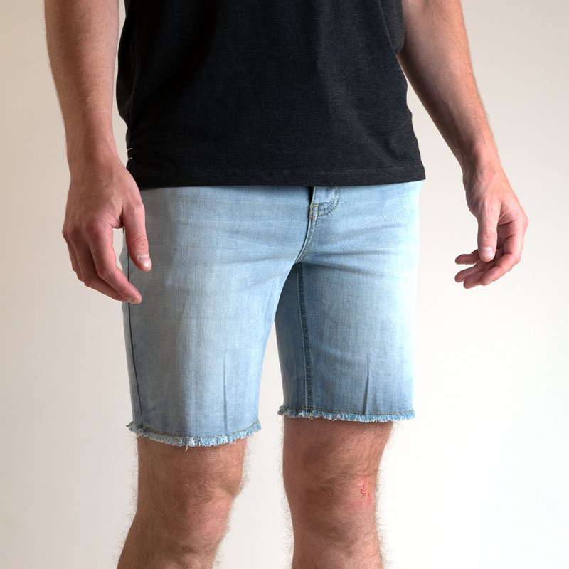 Stretch Jorts - Light Blue - UrbanCycling.com