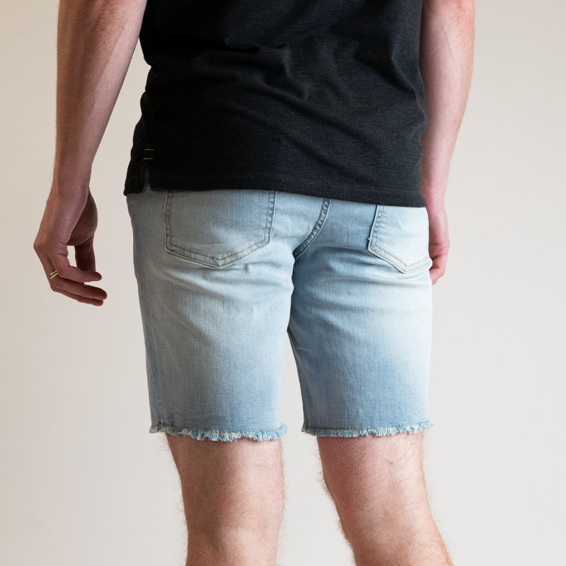 Stretch Jorts - Light Blue - UrbanCycling.com