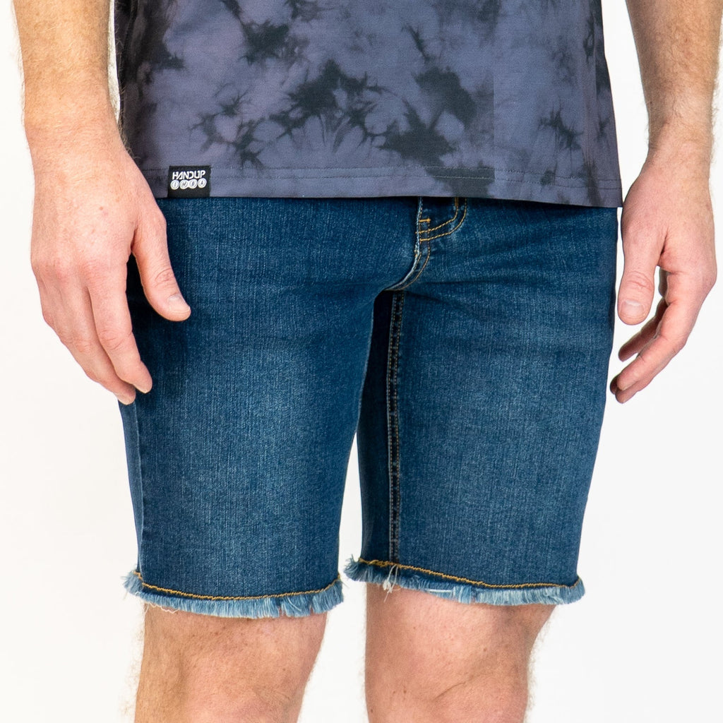 Stretch Jorts - Medium Wash - UrbanCycling.com