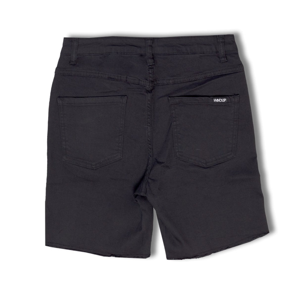 Stretch Jorts - Pure Black - UrbanCycling.com