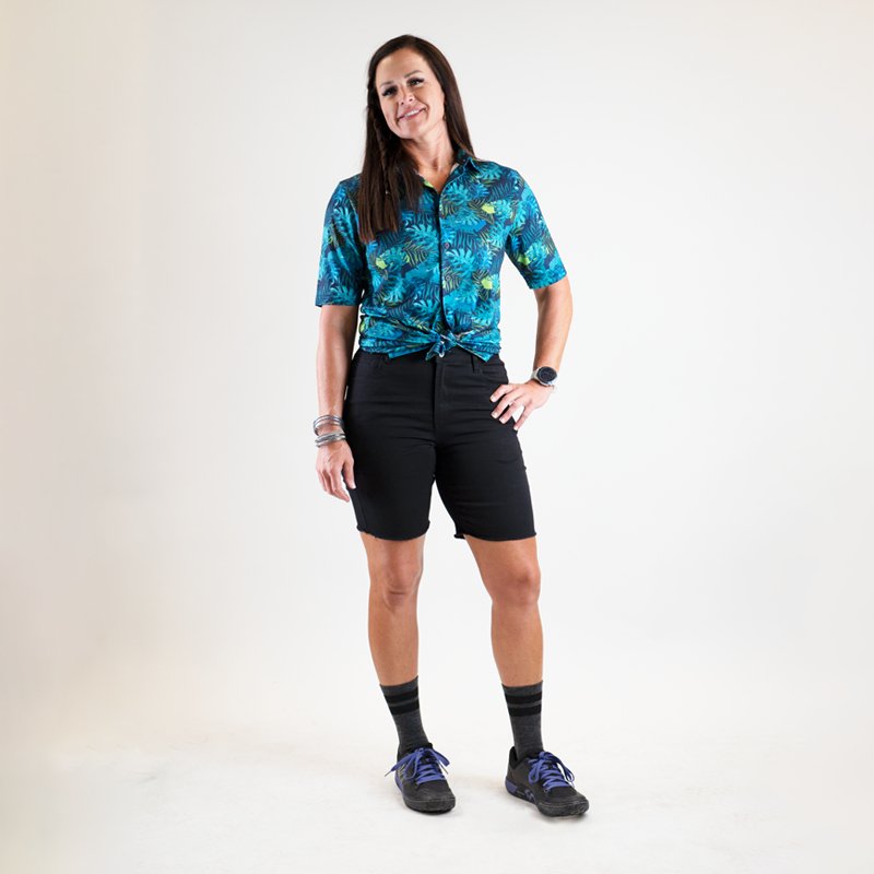 Stretch Jorts - Pure Black - UrbanCycling.com