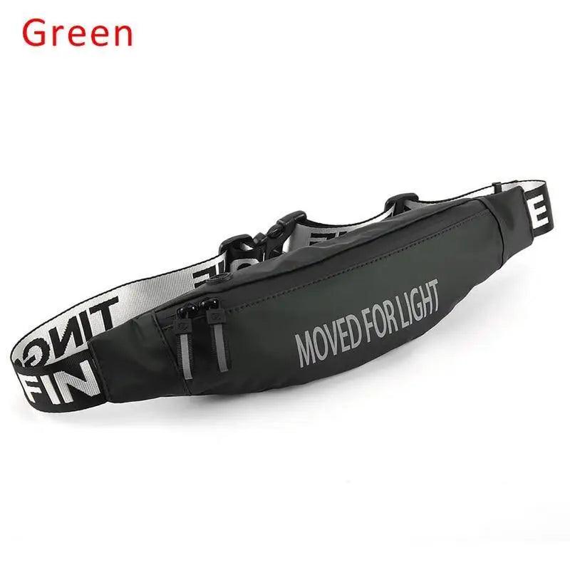 Stylish Design Unisex Waterproof Money Belt Bag Elegant Waist Pack Bag for Hiking Fitness Cycling Workout Gym Reflective Runners Belt Jogging Pocket Belt - UrbanCycling.com