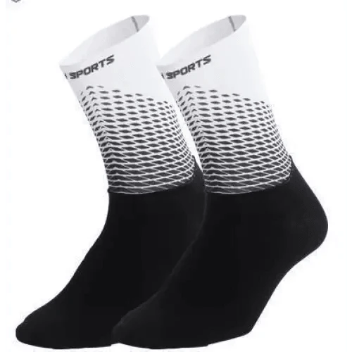 Stylish Fabric Cycling Socks Compression Anti Slip Breathable Sport Socks For Men And Women Functional Sports Athletics Breathable Socks - UrbanCycling.com