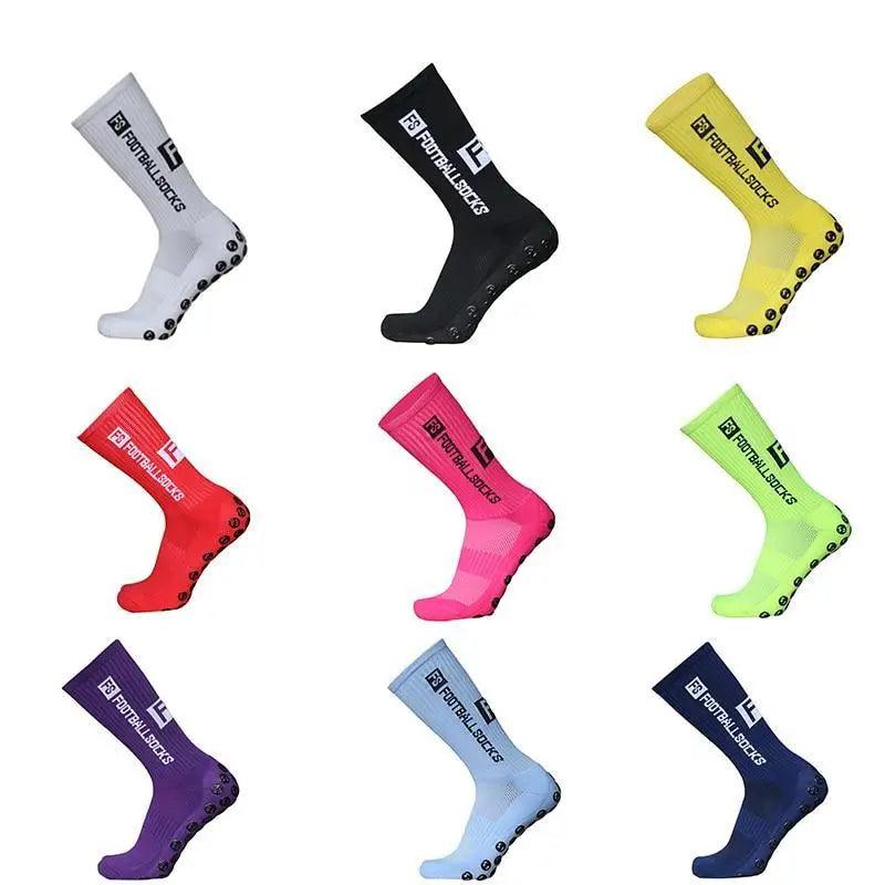 Stylish New Sports Anti Slip Soccer Socks Cotton Football Grip Socks For Men Breathable Sports Running Cycling Socks For Men - UrbanCycling.com