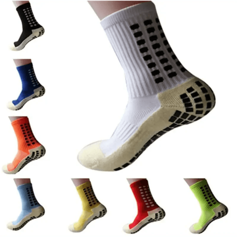 Stylish New Sports Anti Slip Soccer Socks Cotton Football Grip Socks For Men Breathable Sports Running Cycling Socks For Men - UrbanCycling.com