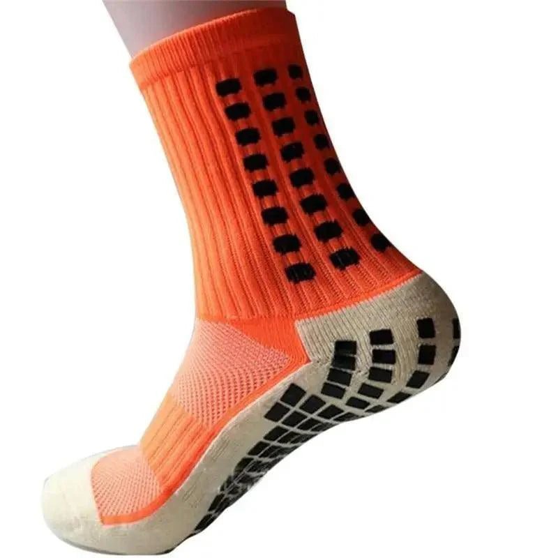 Stylish New Sports Anti Slip Soccer Socks Cotton Football Grip Socks For Men Breathable Sports Running Cycling Socks For Men - UrbanCycling.com