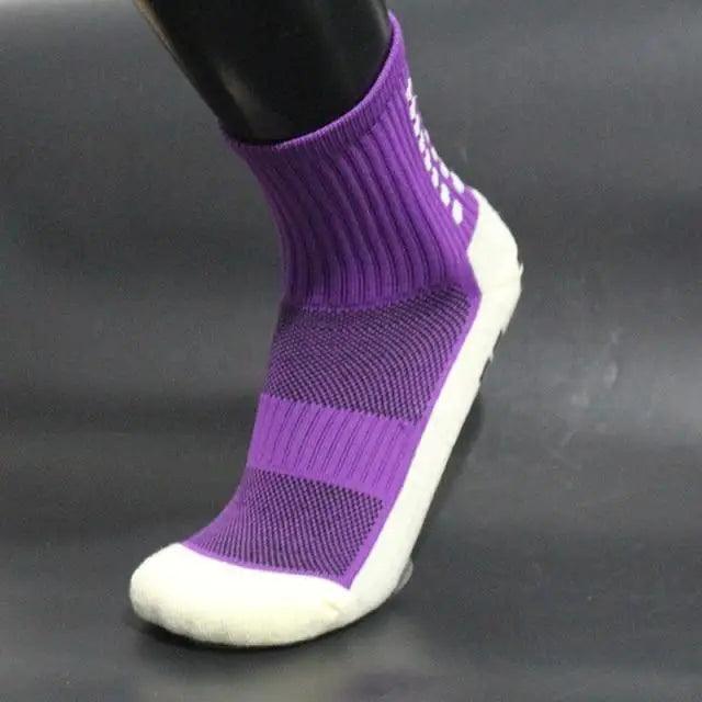 Stylish New Sports Anti Slip Soccer Socks Cotton Football Grip Socks For Men Breathable Sports Running Cycling Socks For Men - UrbanCycling.com